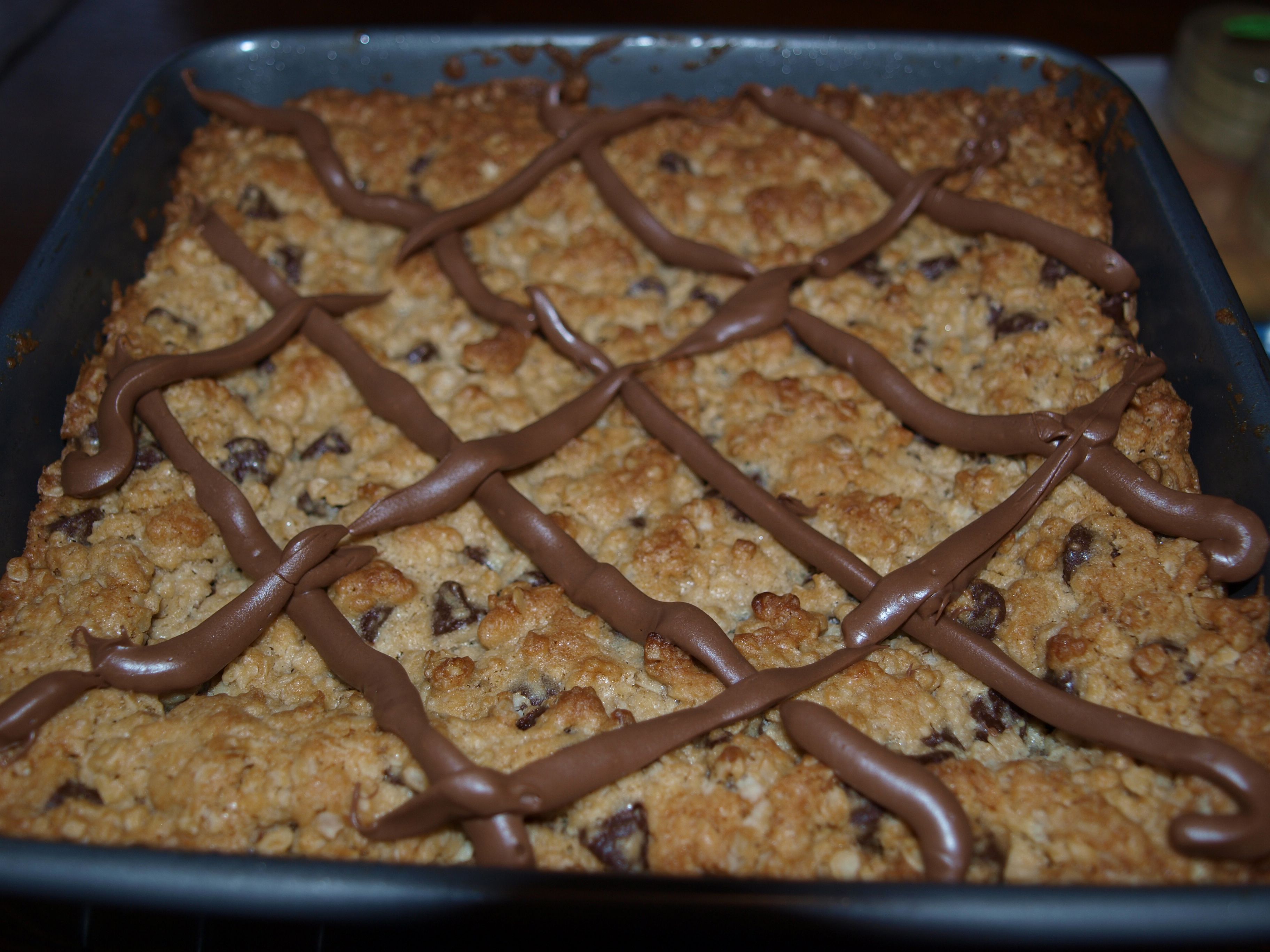 Chocolate Oatmeal Bars