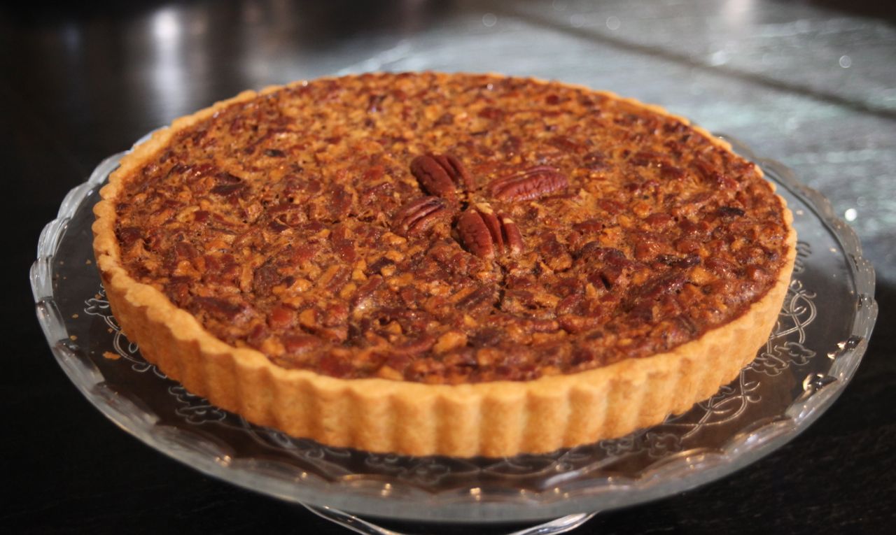 maple pecan tart