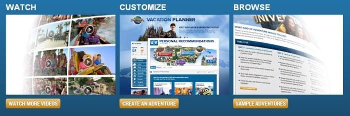 vacation planning universal orlando