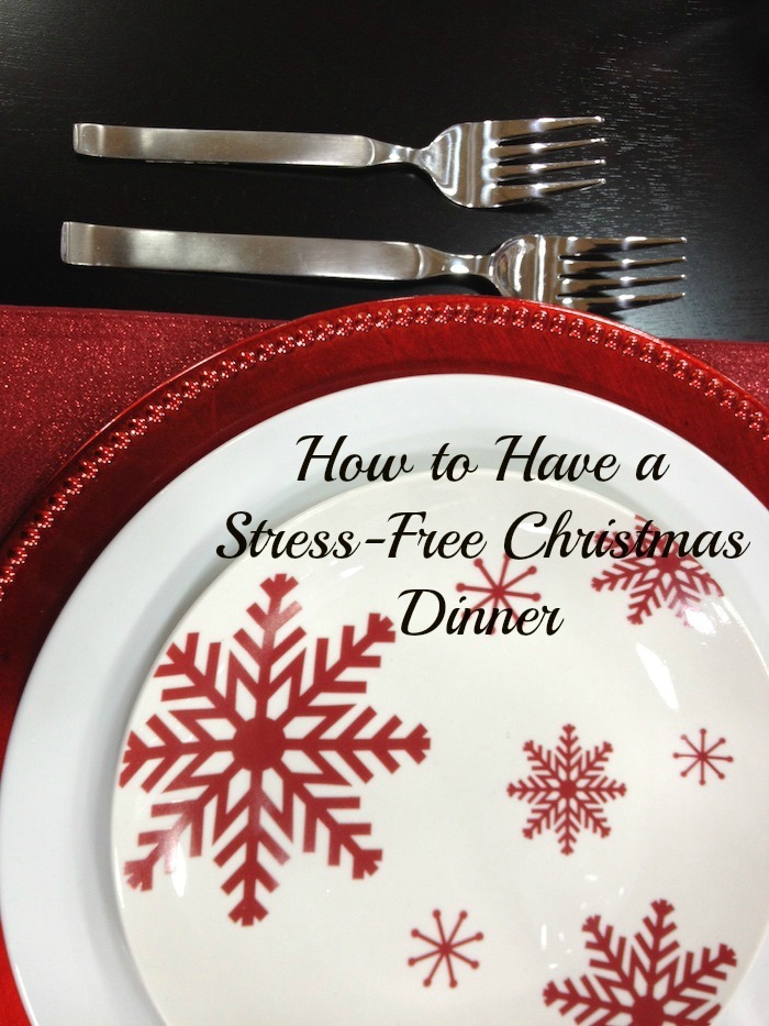 stress-free Christmas dinner