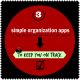 3 simple organization apps