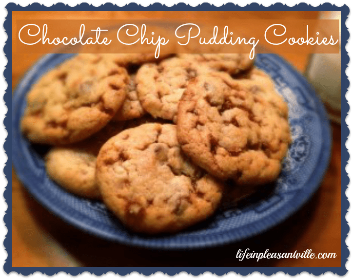 Cjocolate Chip Pudding Cookies