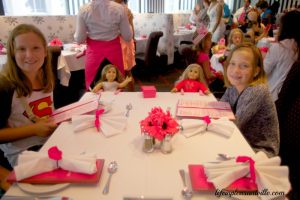 American girl, dining, meals