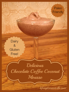 Chocolate Coconut mousse