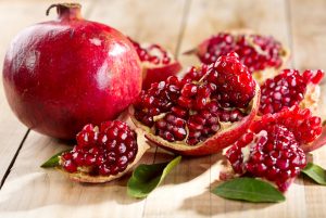 Pomegranate snacks