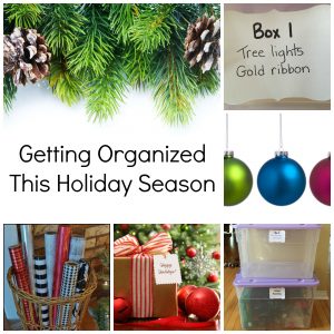 Getting organized this holiday season