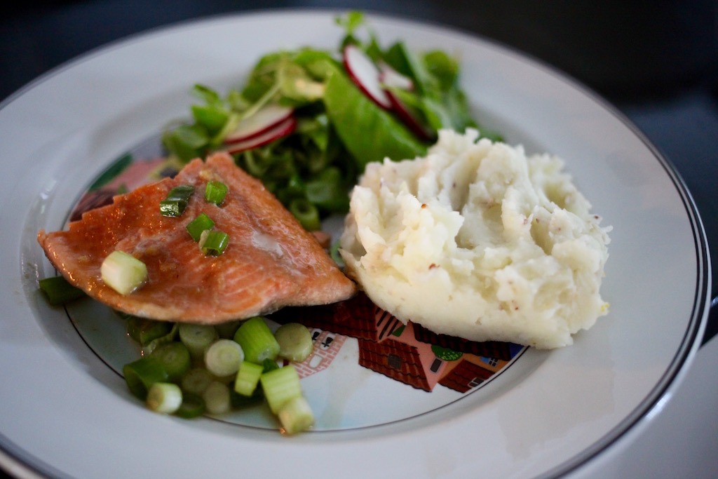 Maple Glazed Trout