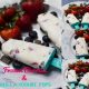 Frozen Berries and Vanilla Yogurt Pops