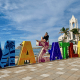 Mazatlan Sign on malecon