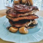 banana walnut pancakes